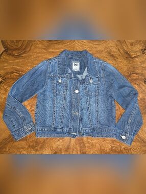 Gymboree Girls Blue Denim Jean Jacket Size L (10-12)